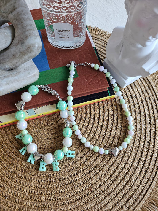 Minty Moonlight Adult Necklace