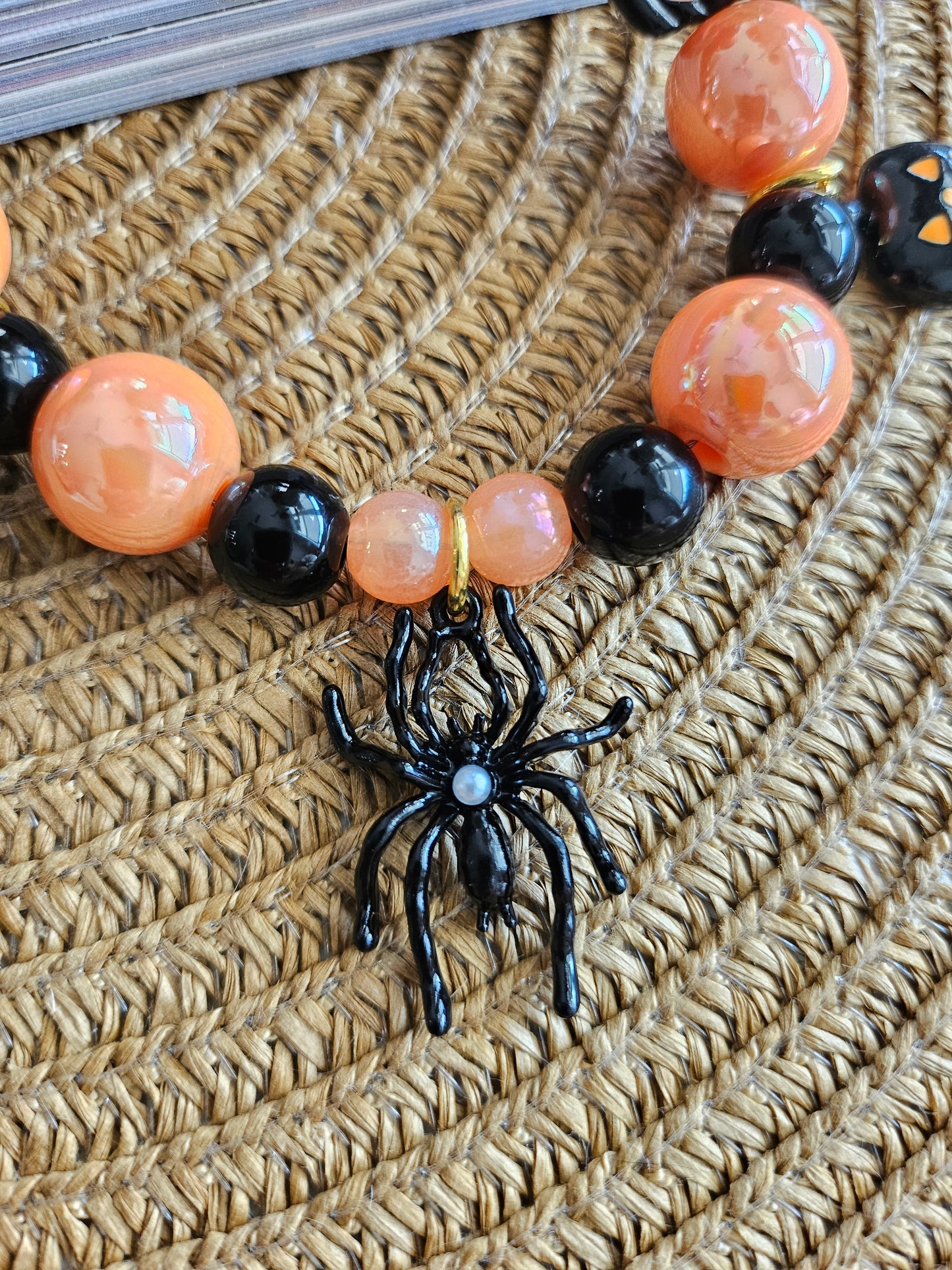 Wicked Pumpkin Pet Necklace