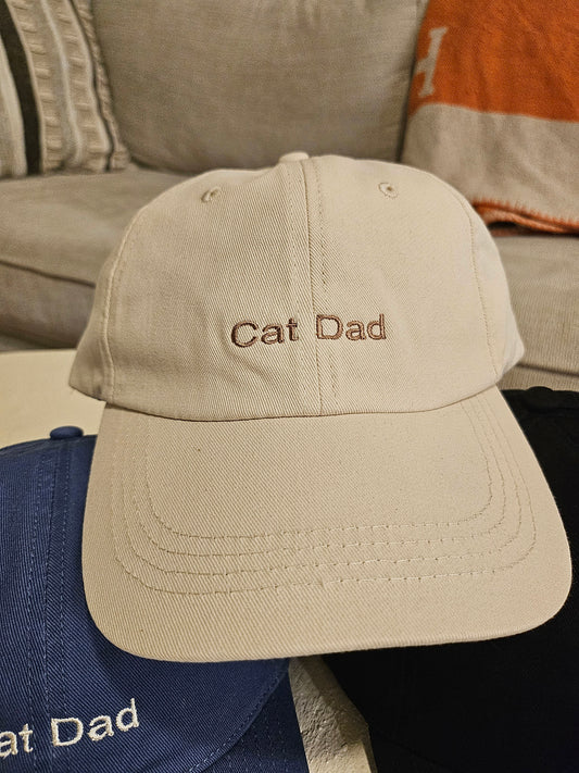 Cat Dad Cap