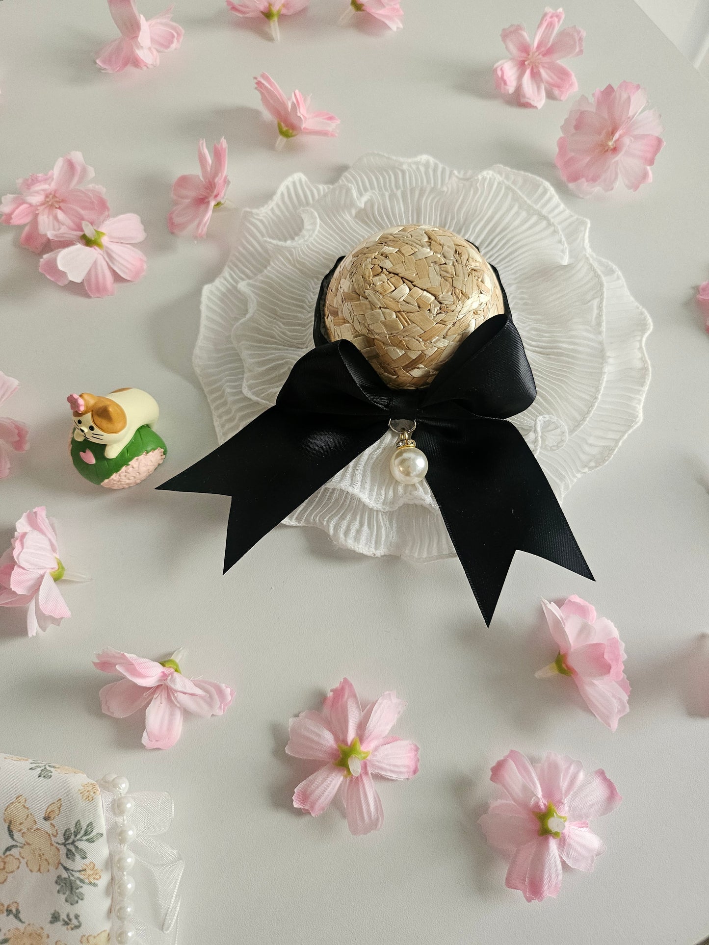 Springtime Pet Straw Hat