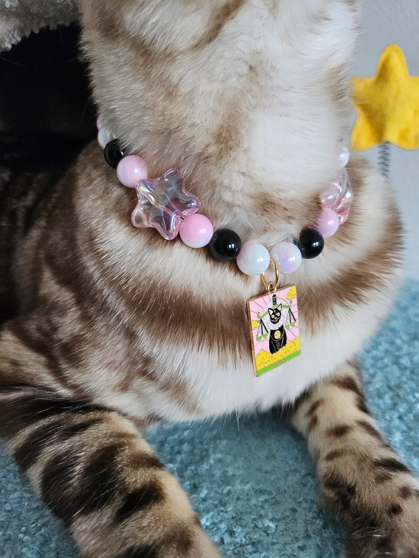 Tarot Card Pet Necklace