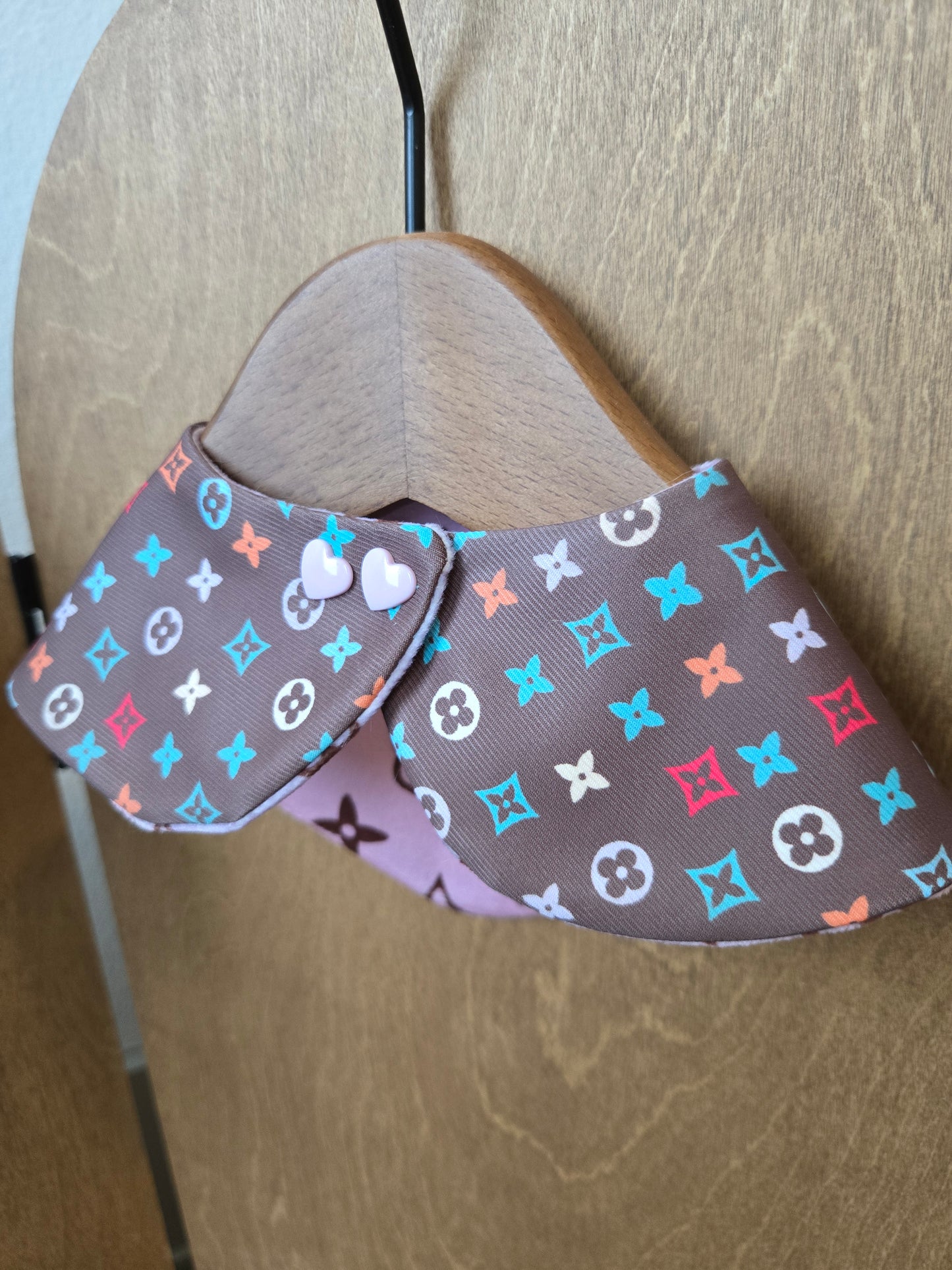 Louis Meowton Pet Bandana (reversible 4-way wear)