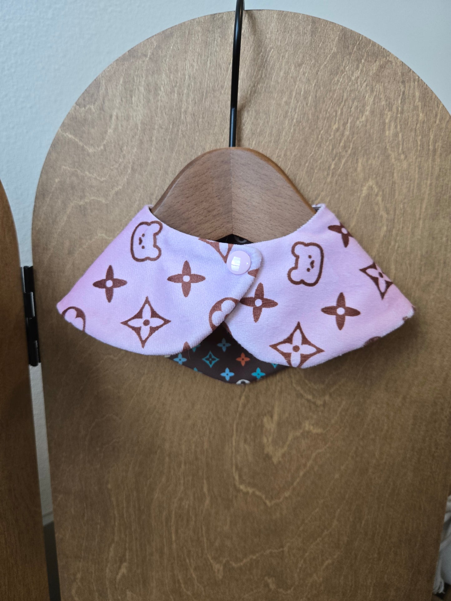 Louis Meowton Pet Bandana (reversible 4-way wear)