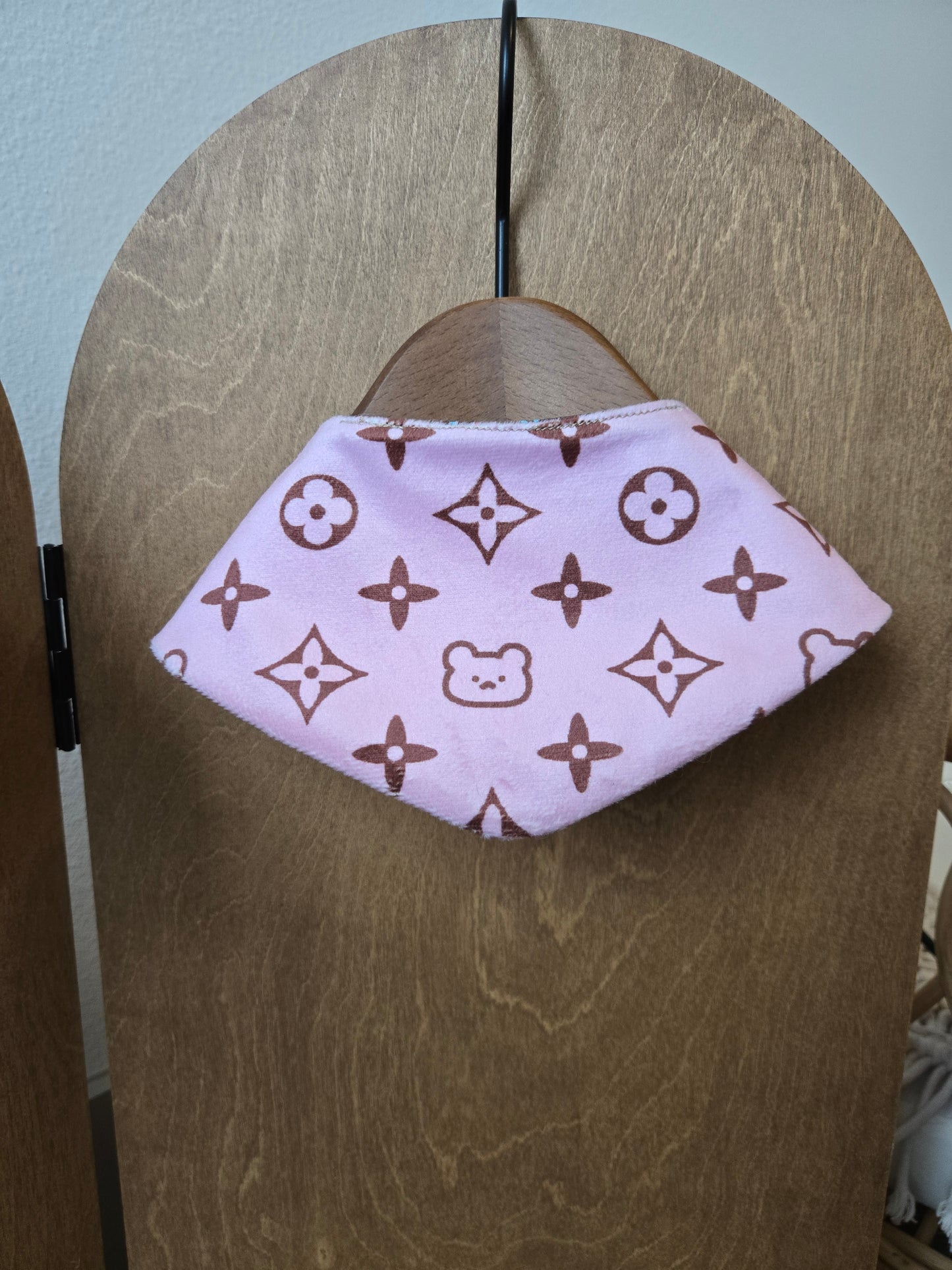 Louis Meowton Pet Bandana (reversible 4-way wear)
