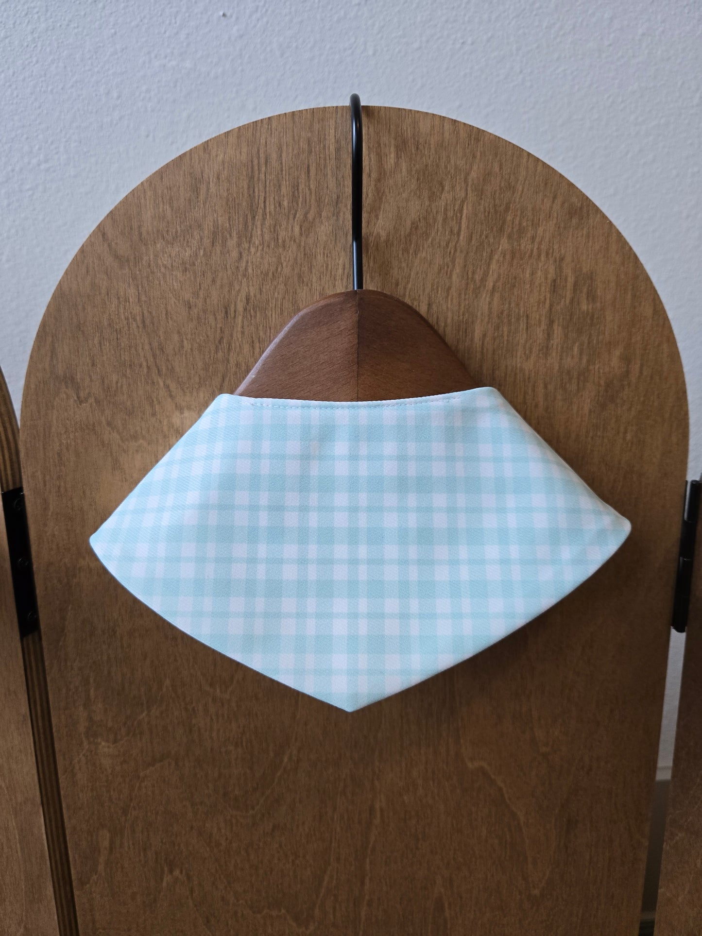 Grrryard Green Pet Bandana (reversible 4-way wear)
