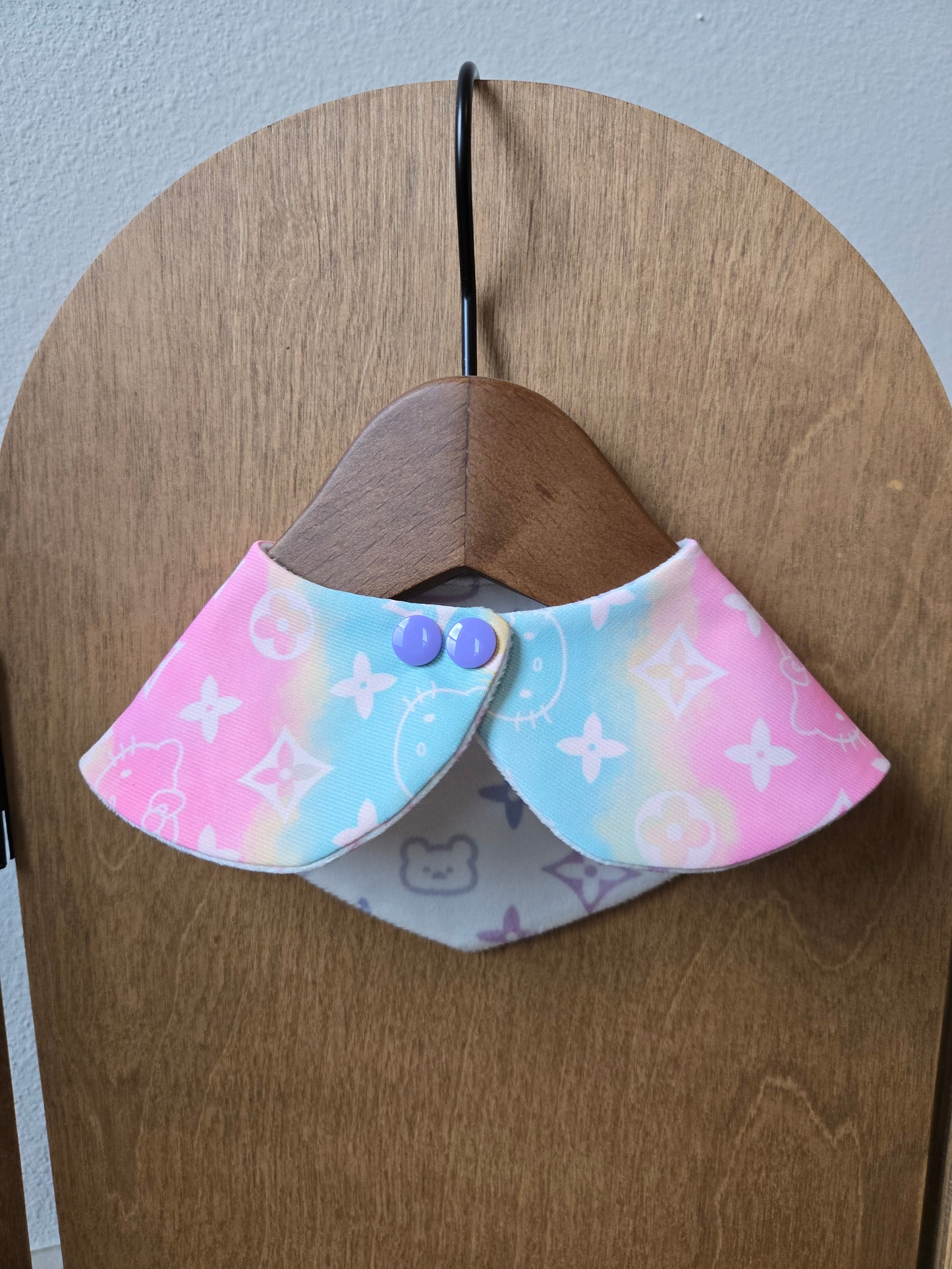 Louis Kitty Pet Bandana (reversible 4-way wear)