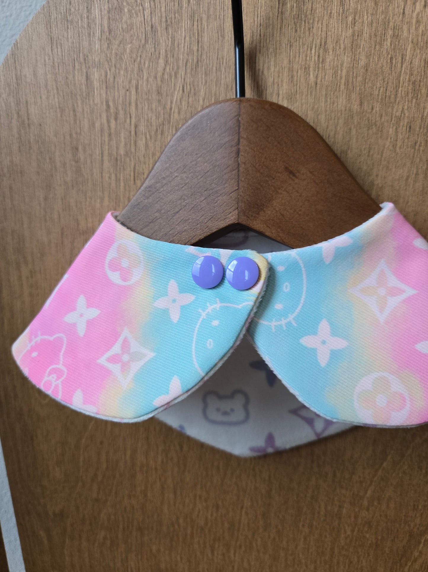 Louis Kitty Pet Bandana (reversible 4-way wear)
