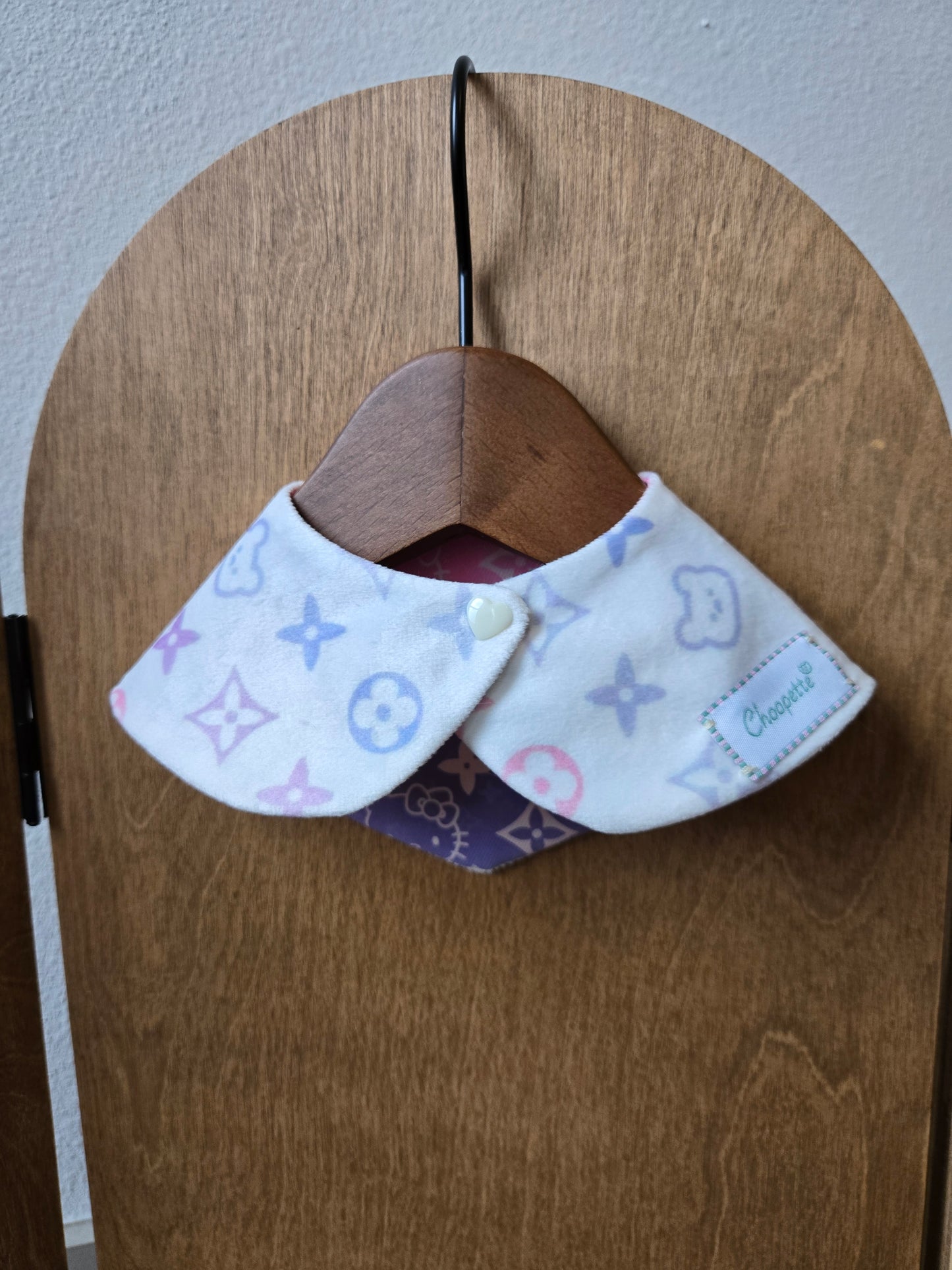 Louis Kitty Pet Bandana (reversible 4-way wear)