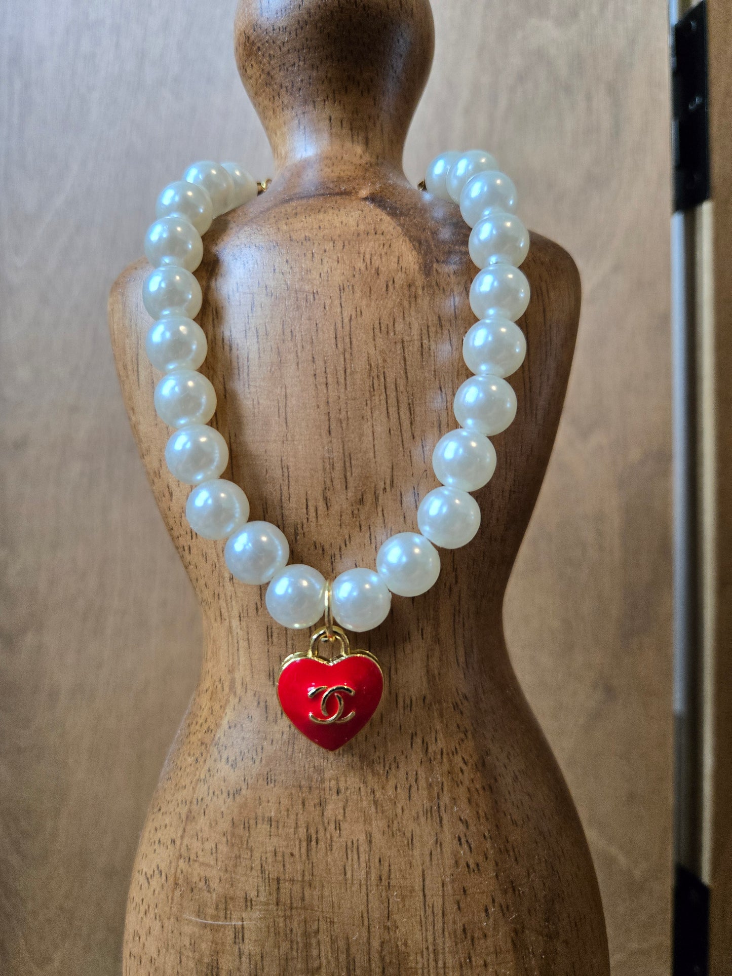 Chameowl Red Pet Necklace