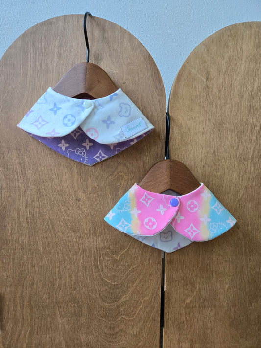 Louis Kitty Pet Bandana (reversible 4-way wear)