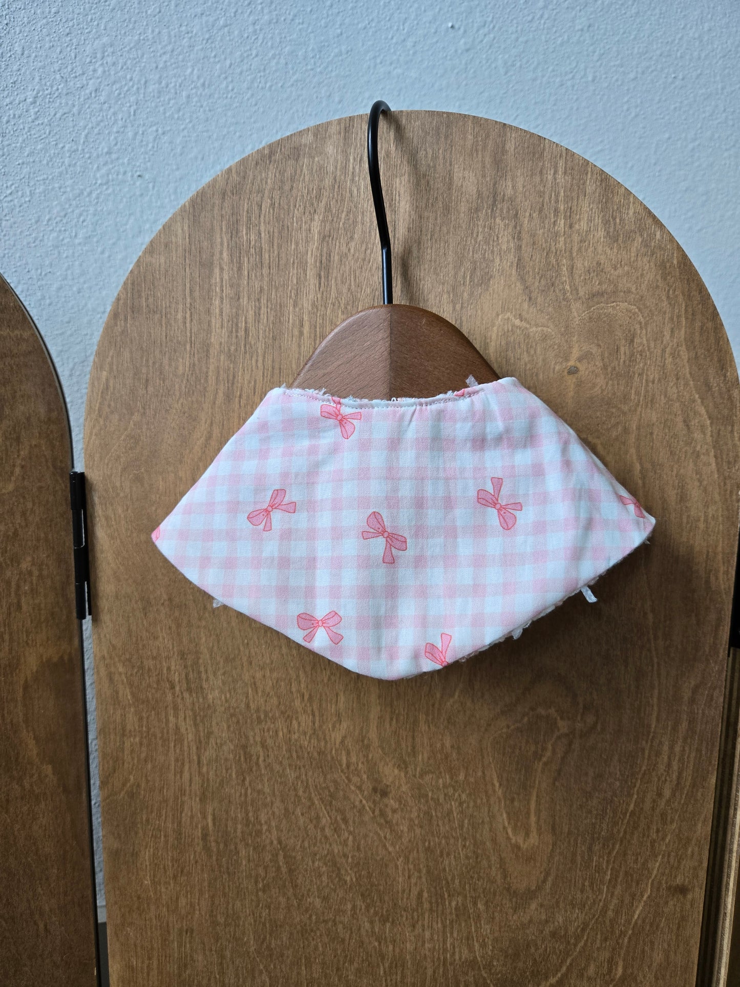 Chameowl Pink Pet Bandana (reversible 4-way wear)