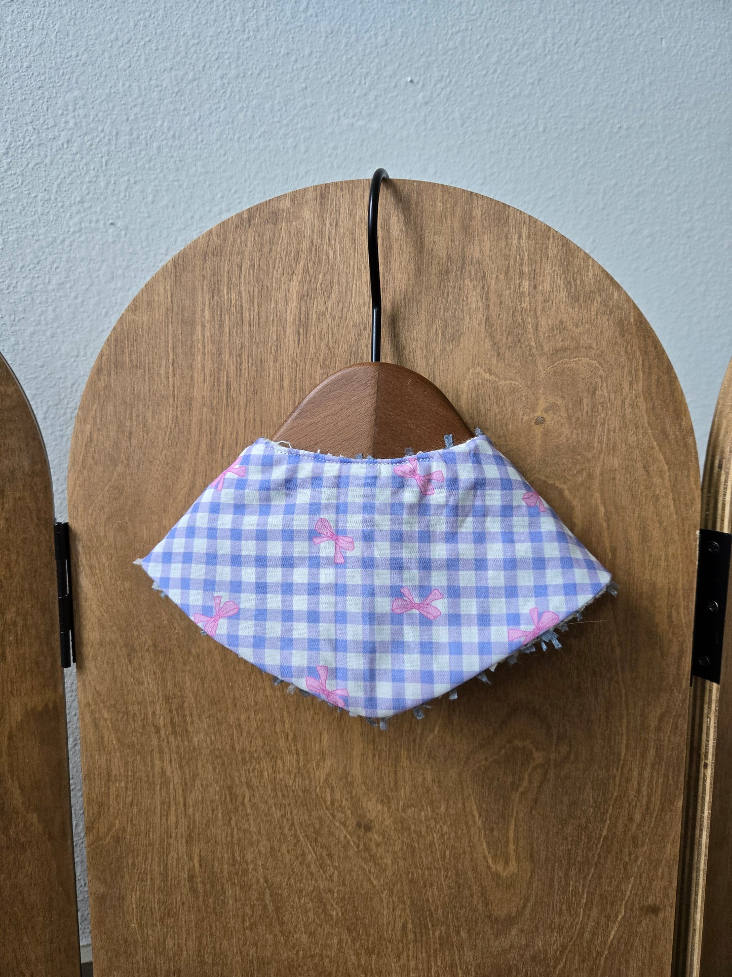 Chameowl Blue Pet Bandana (reversible 4-way wear)