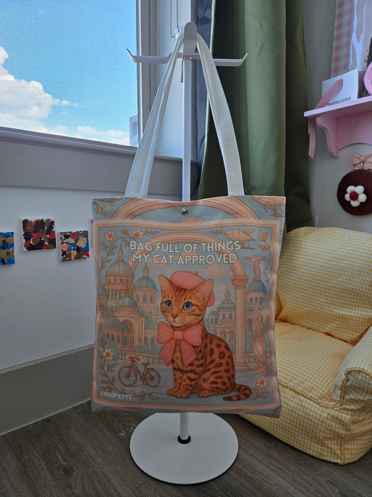 Bag Full of Things My Cat Approved Tote Bag