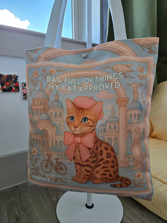 Bag Full of Things My Cat Approved Tote Bag