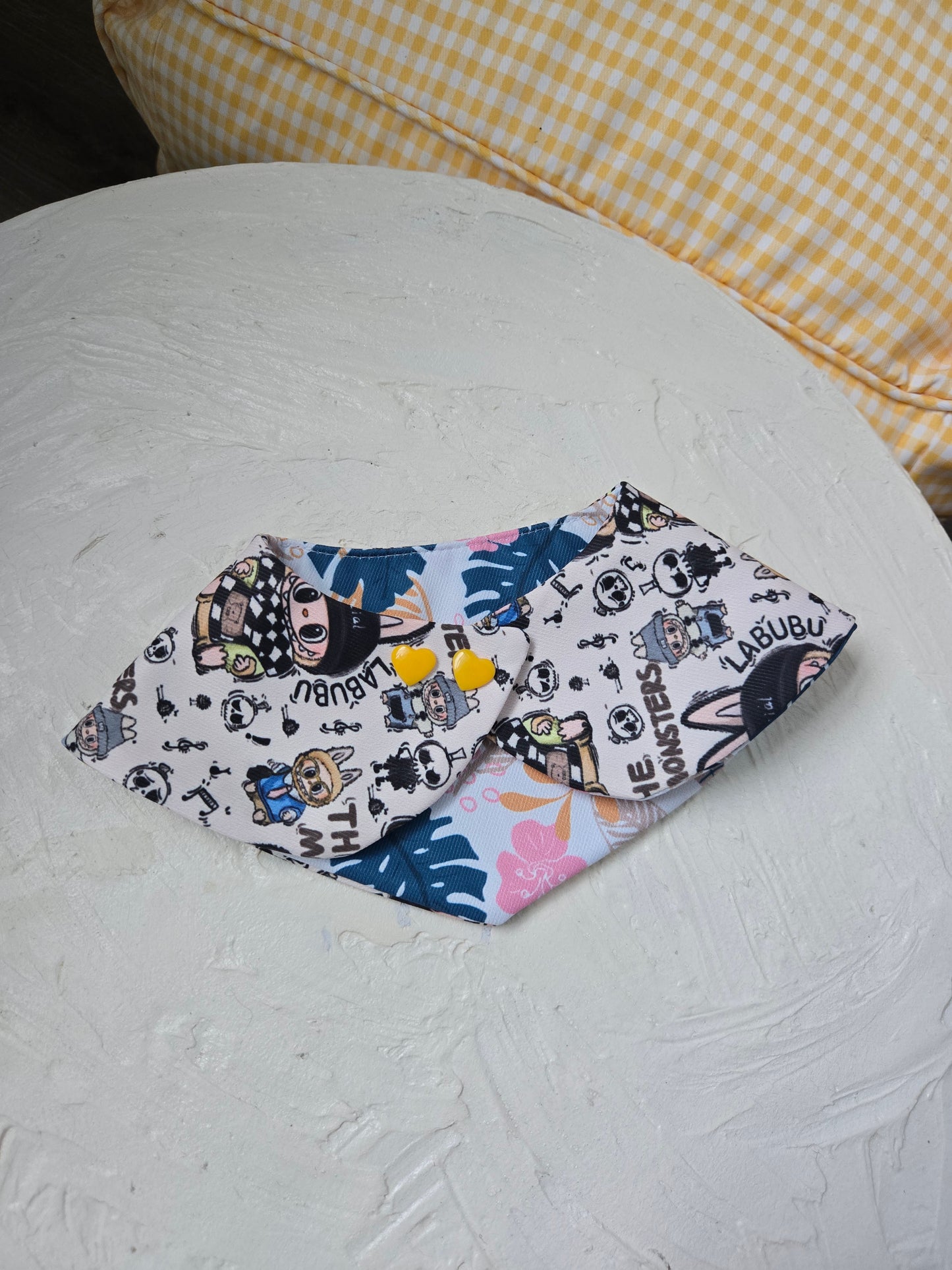 La Meow Meow Pet Bandana (reversible 4-way wear)