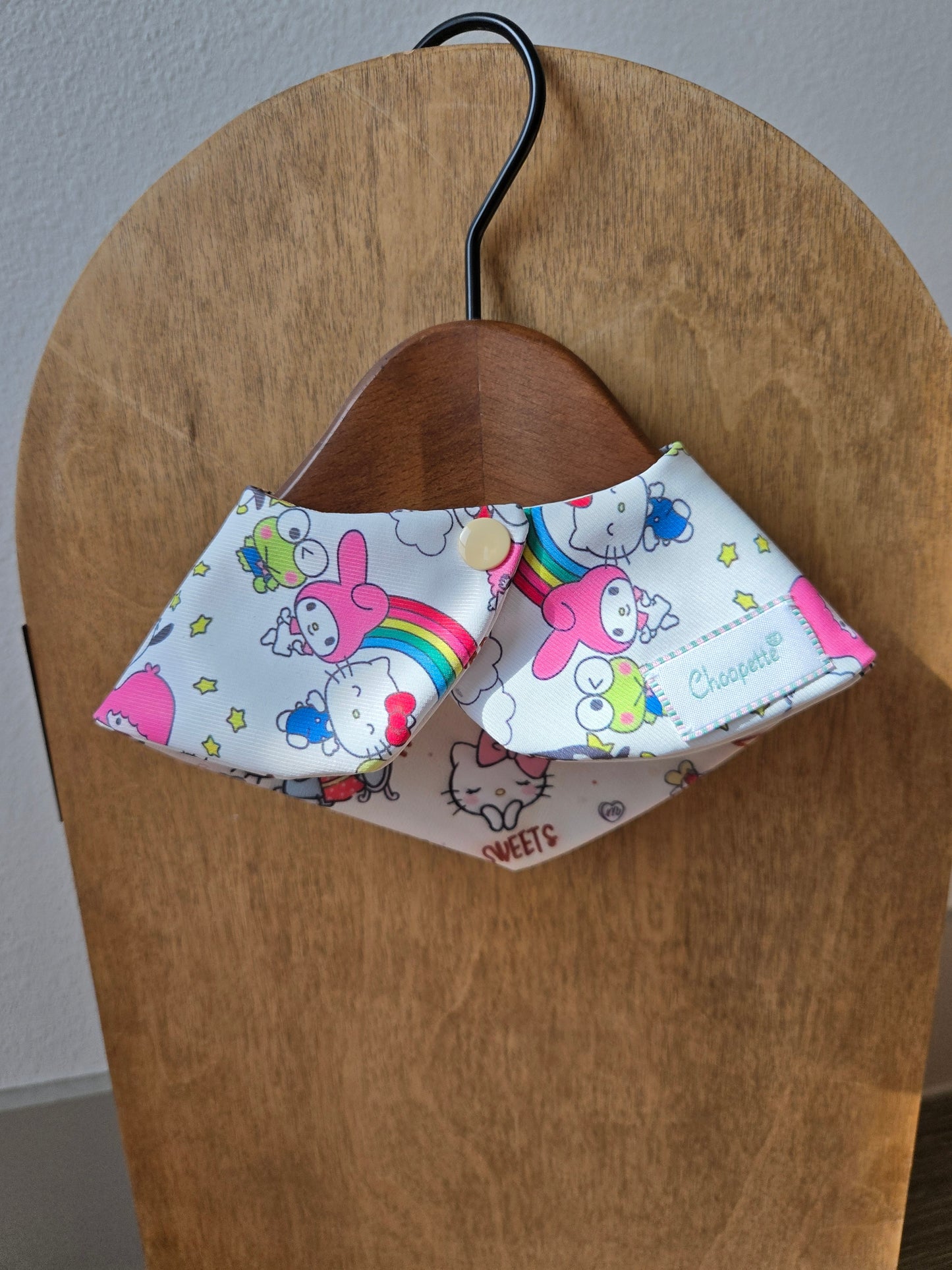 Little Twin Paws Pet Bandana (reversible 4-way wear)