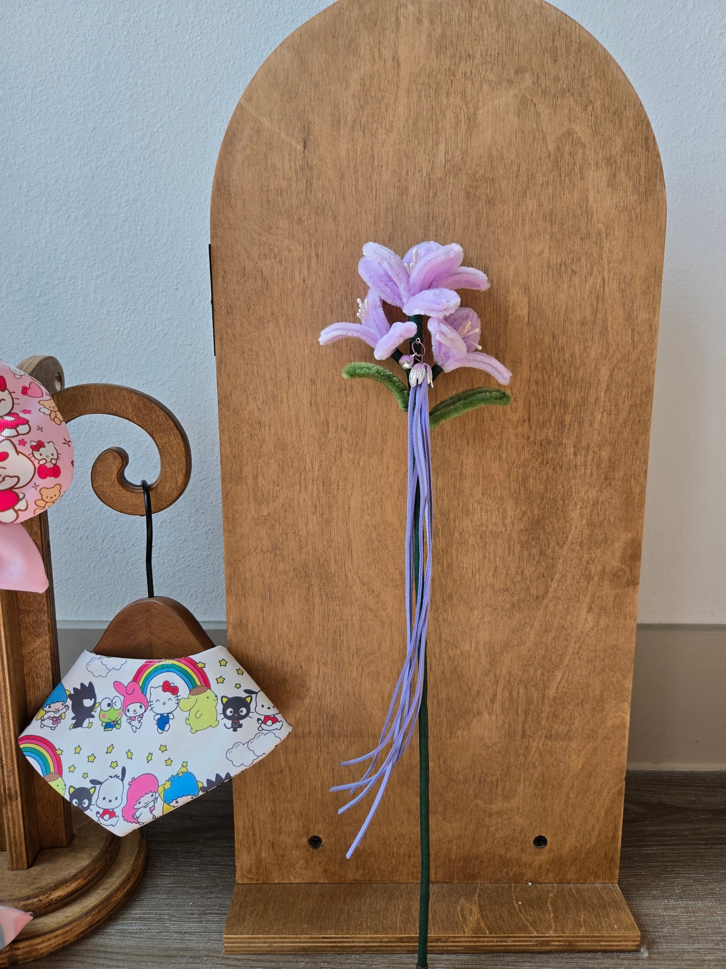 Purple Flower Pet Wand