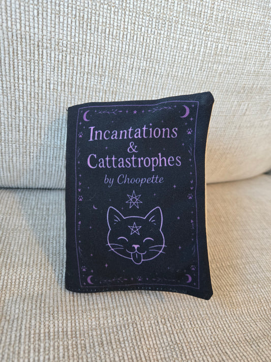 Ancient Meowgic Crinkle Catnip Spell Book