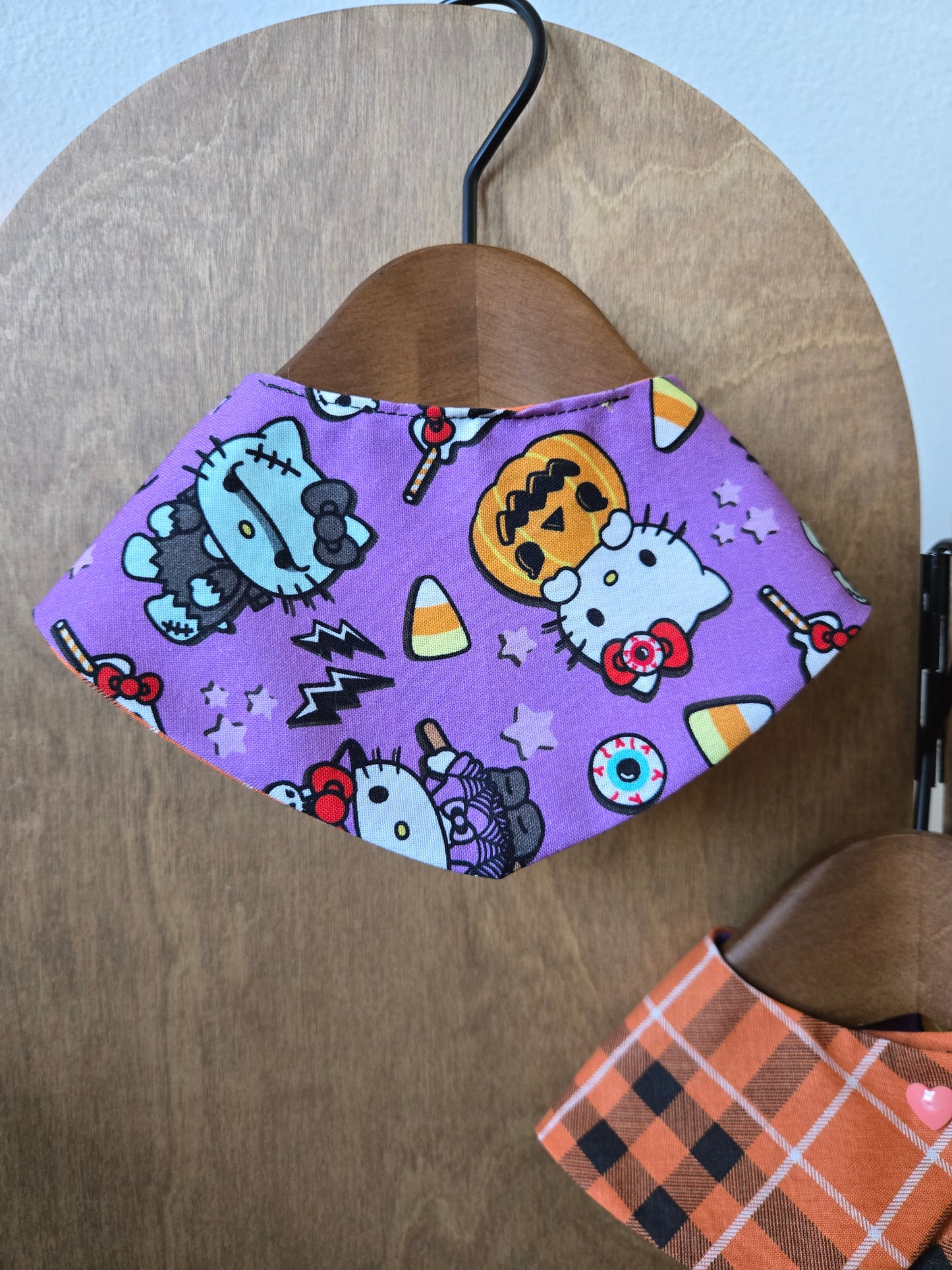 Hallo-Kawaii Pet Bandana (reversible 4-way wear)