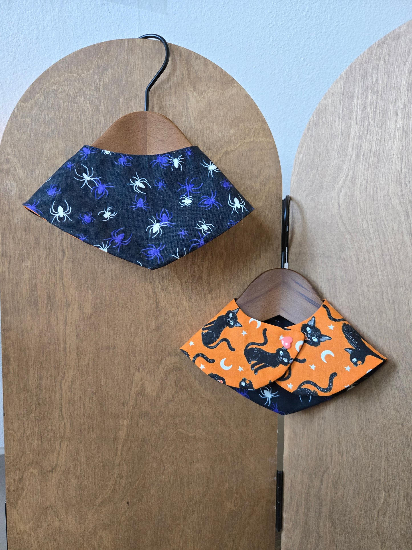 Witching Hour Pet Bandana (Glow in the dark) (reversible 4-way wear)