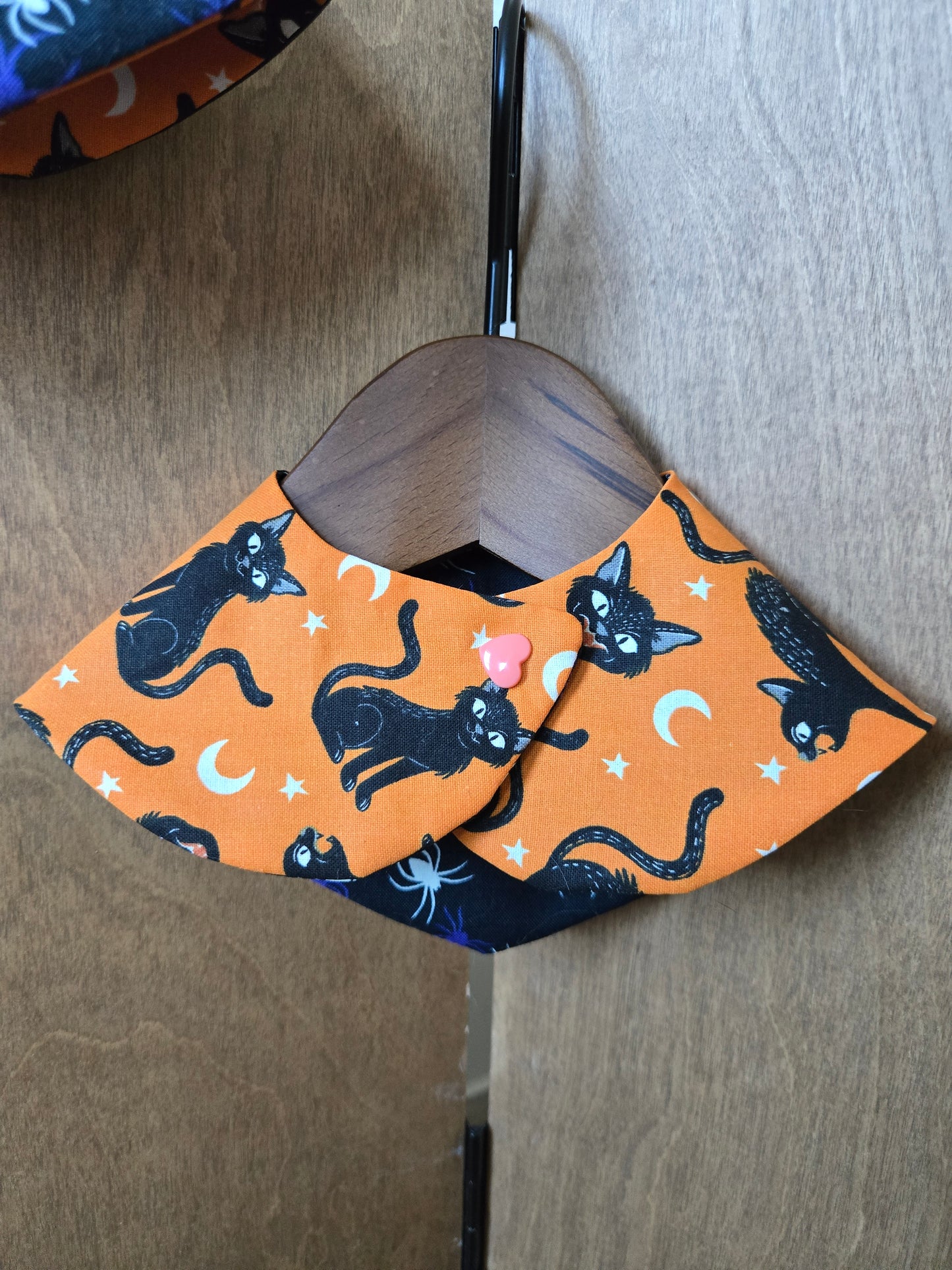 Witching Hour Pet Bandana (Glow in the dark) (reversible 4-way wear)