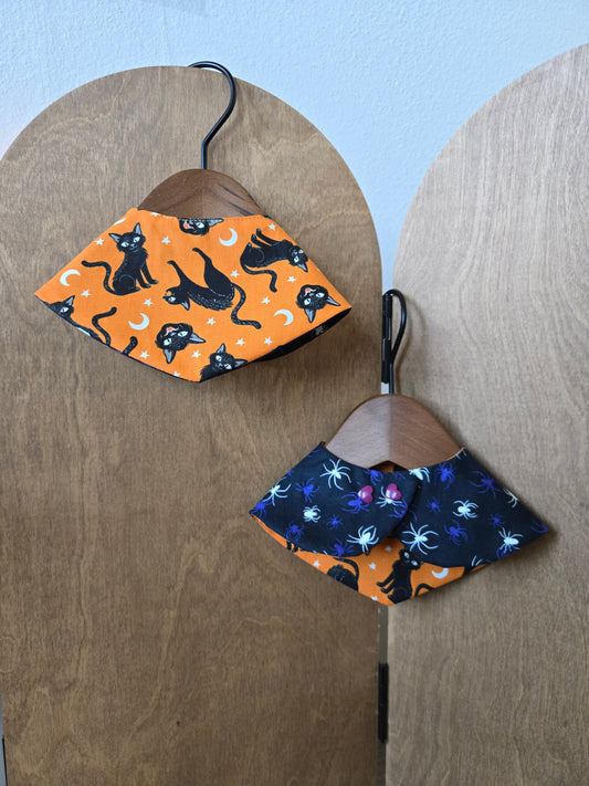 Witching Hour Pet Bandana (Glow in the dark) (reversible 4-way wear)