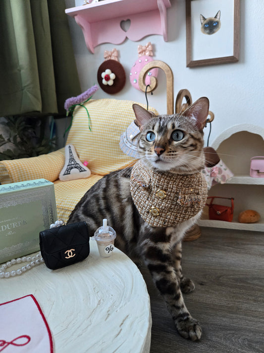 Les Élites Pet Bandana (reversible 4-way wear)