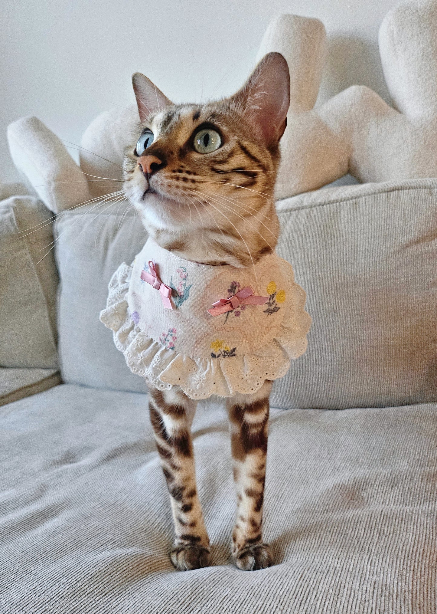 Blooming Fleur Pet Bandana