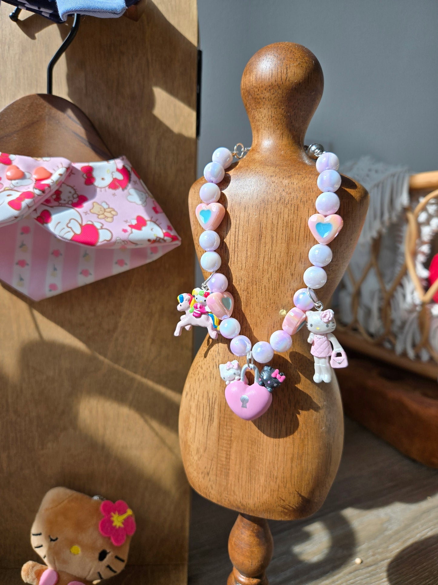 Shopaholic Meowllo Kitty Pet Necklace