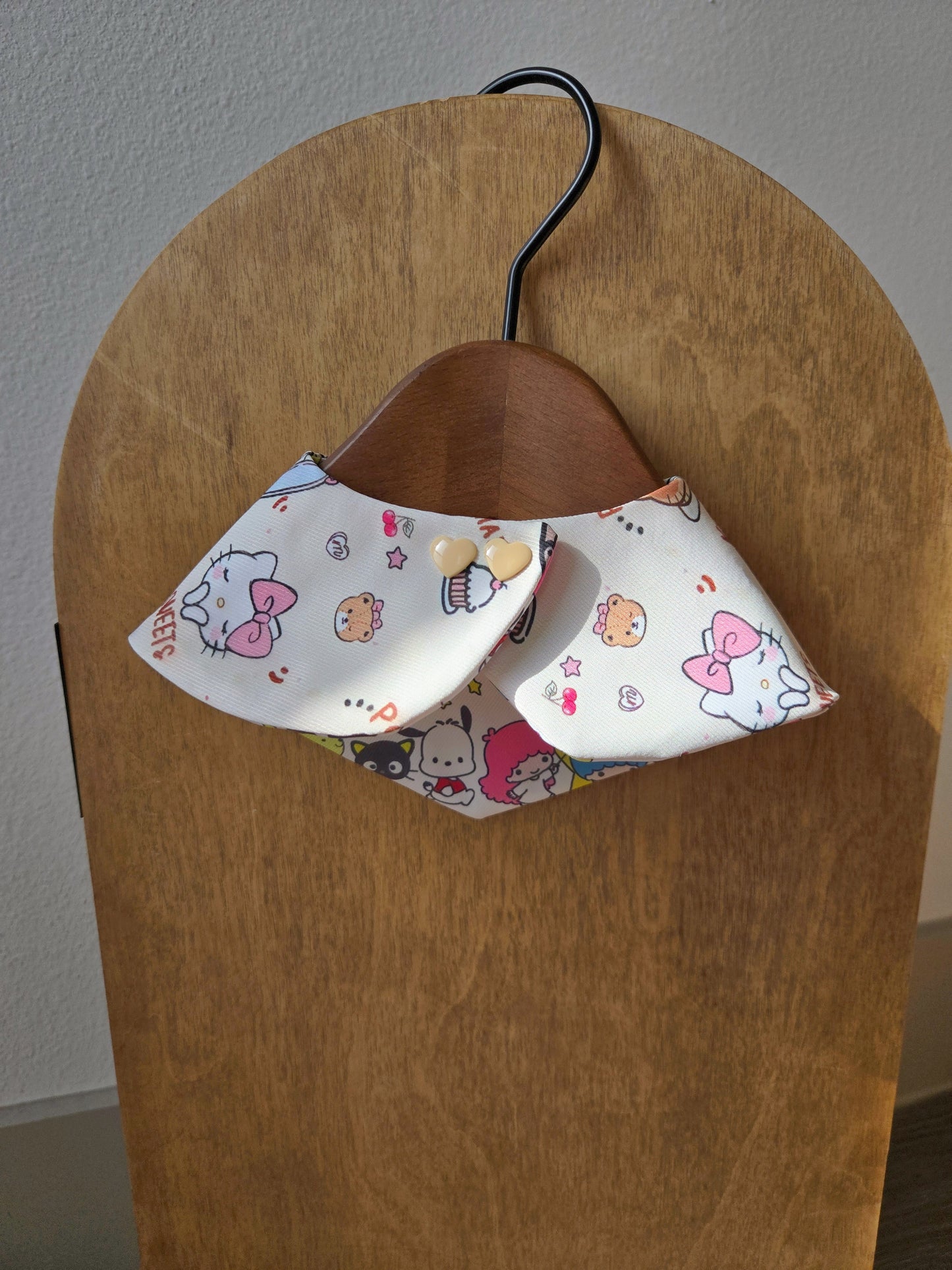 Little Twin Paws Pet Bandana (reversible 4-way wear)