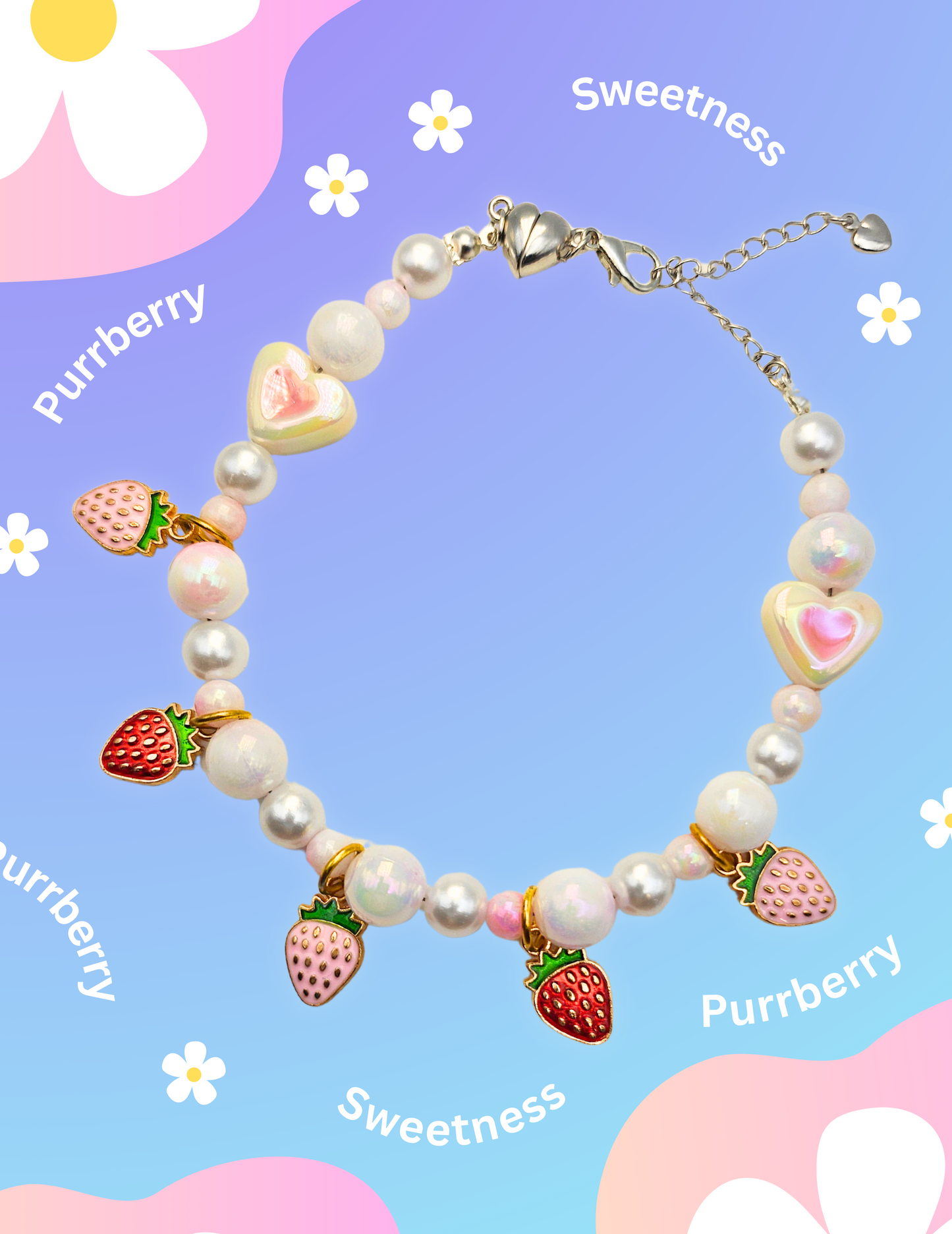 Purberry Sweetness Pet Necklace