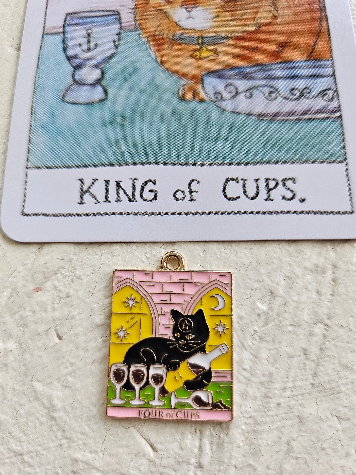 Tarot Card Pet Necklace