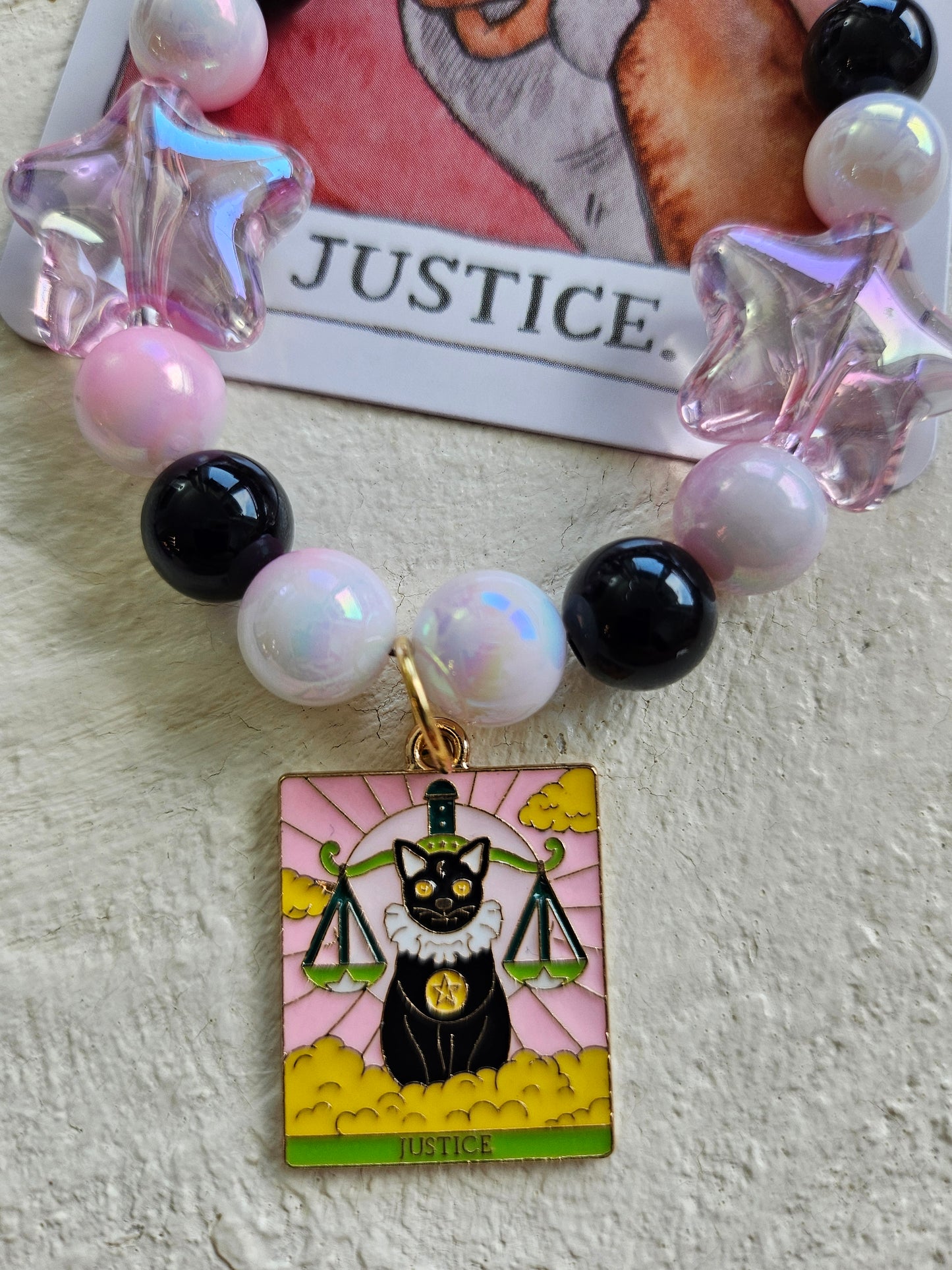 Tarot Card Pet Necklace