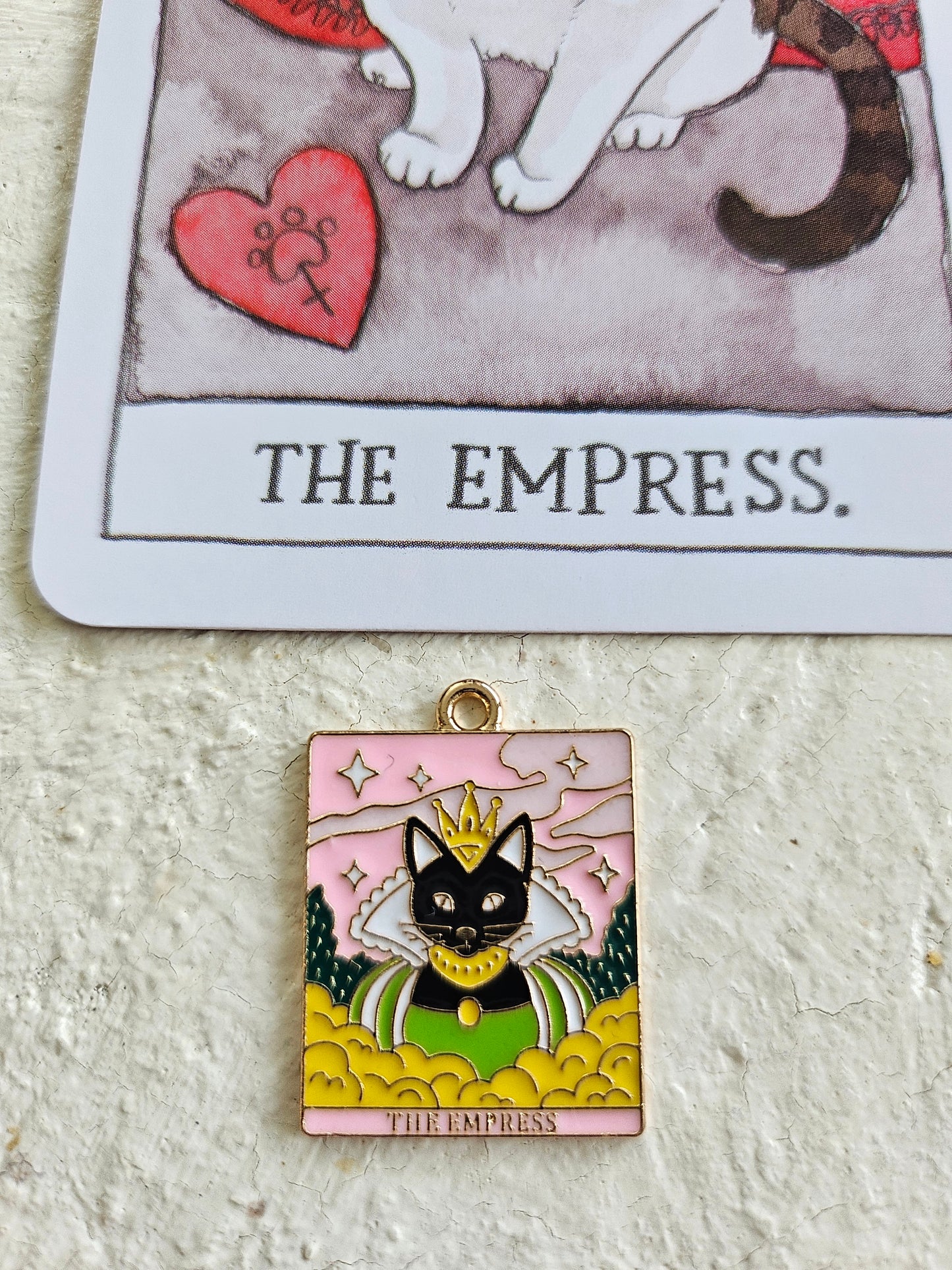 Tarot Card Pet Necklace