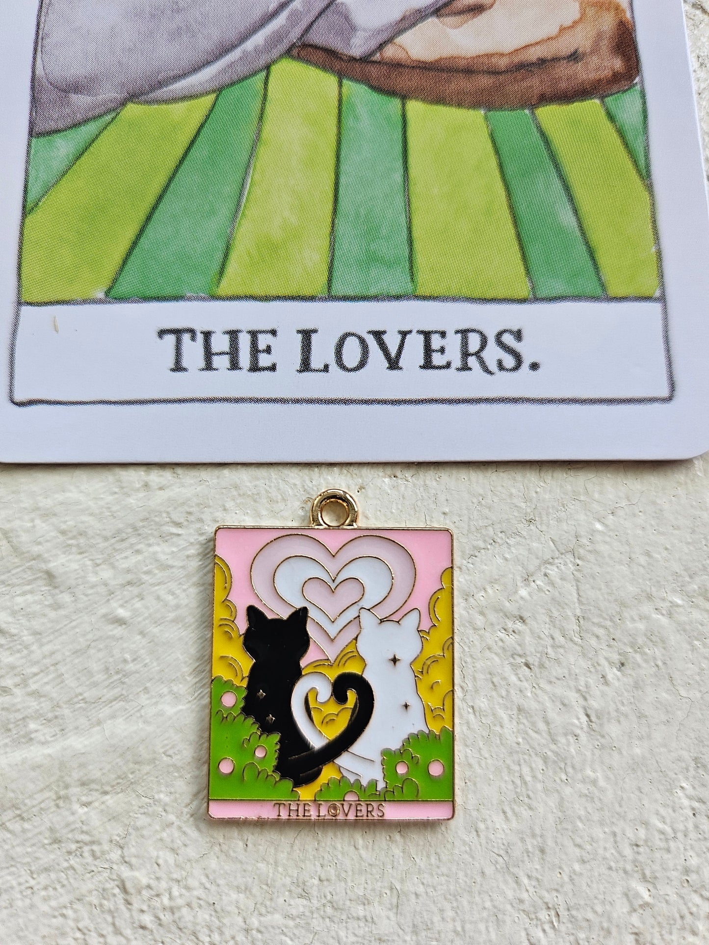Tarot Card Pet Necklace