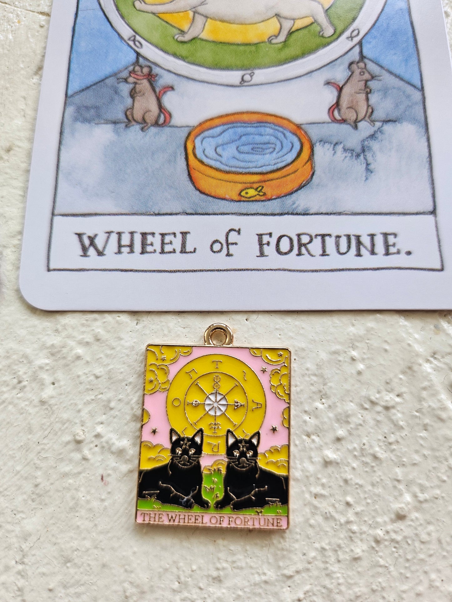 Tarot Card Pet Necklace
