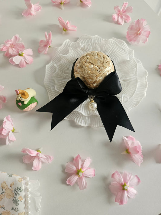 Springtime Pet Straw Hat