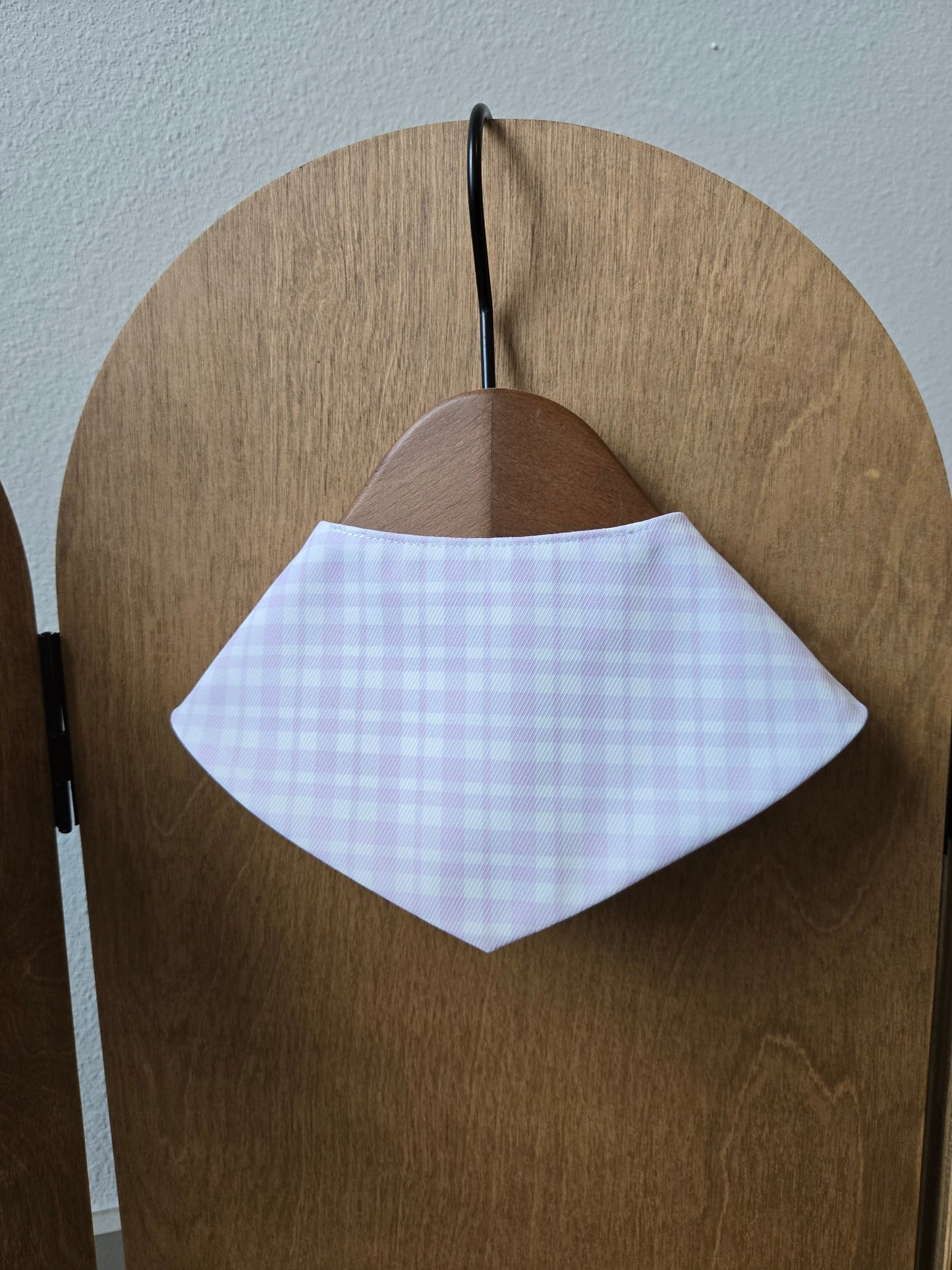 Grrryard Pink Pet Bandana (reversible 4-way wear)