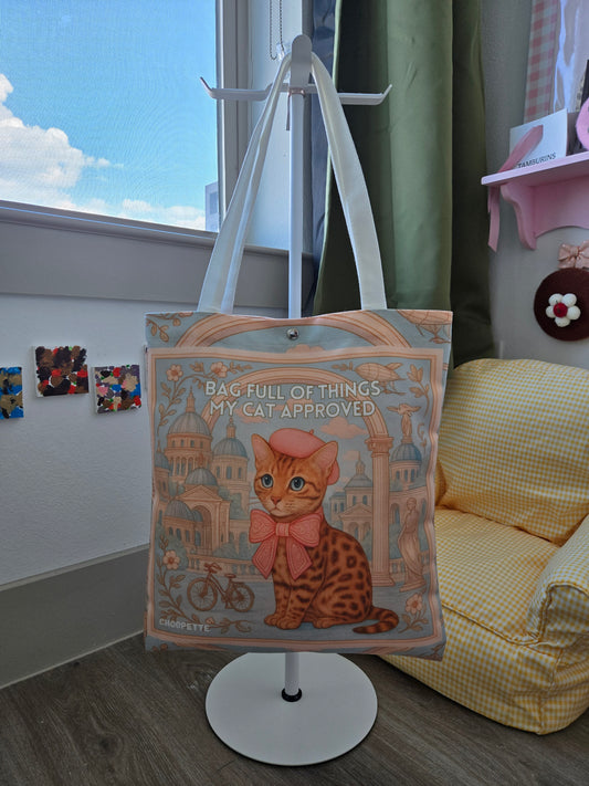 Bag Full of Things My Cat Approved Tote Bag