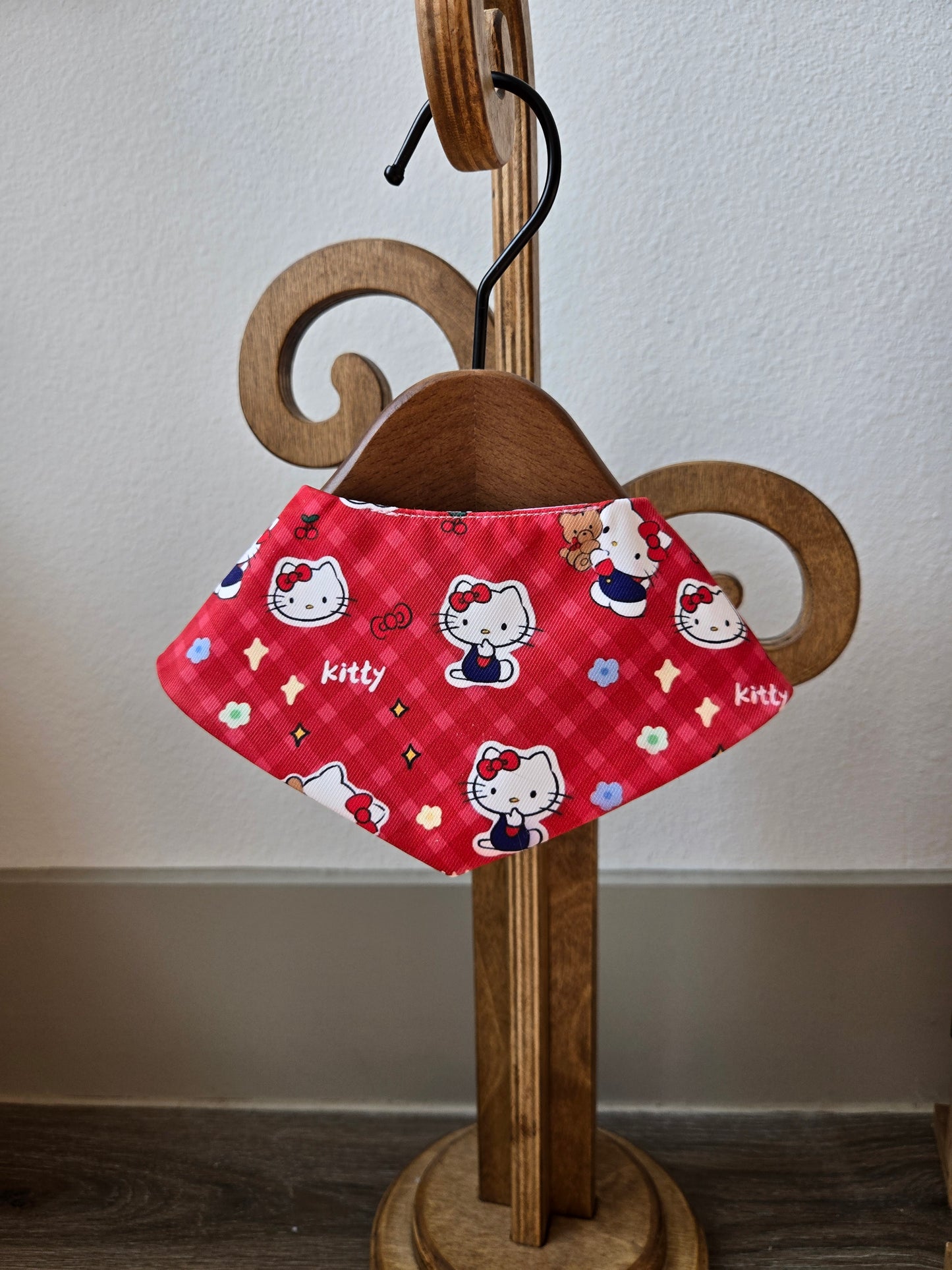 Picnic in Bloom Pet Bandana (reversible 4-way wear)