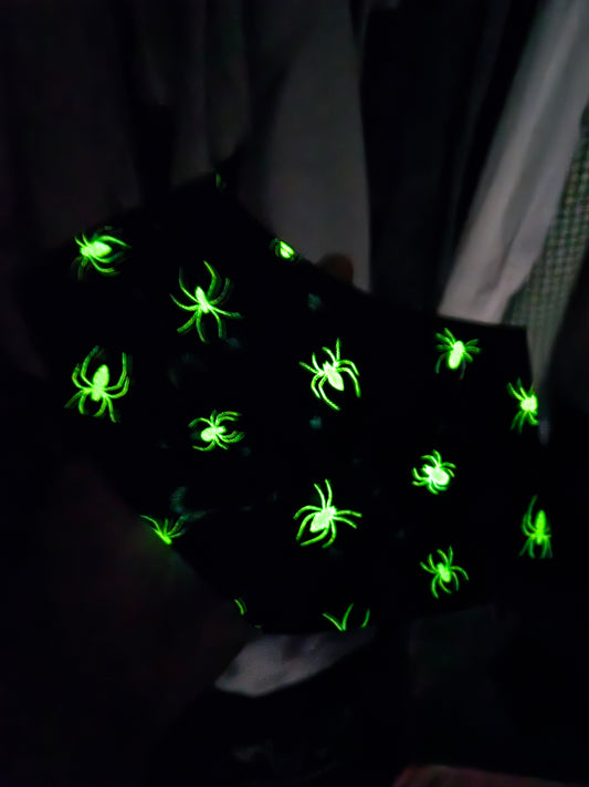Witching Hour Pet Bandana (Glow in the dark) (reversible 4-way wear)