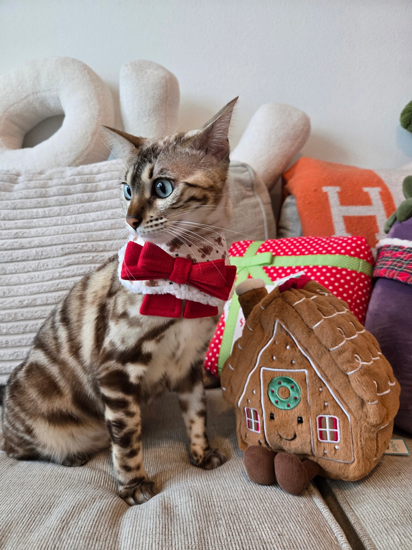 Gingerbread Bakery Pet Bandana