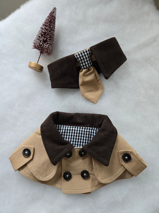 New Year’s Eve Paris Pet Trench Coat