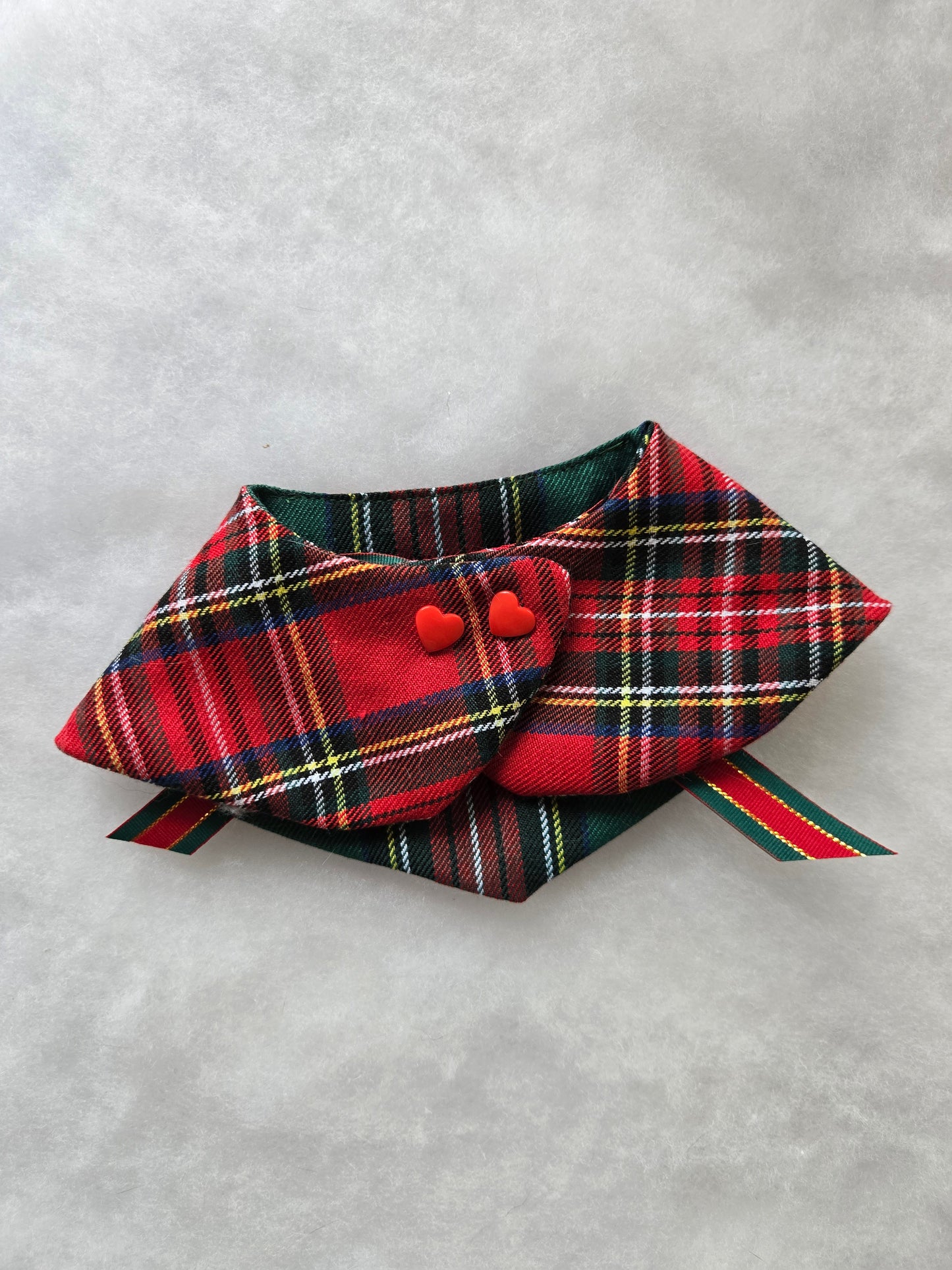 Holiday Tartan 4-way Pet Bandana