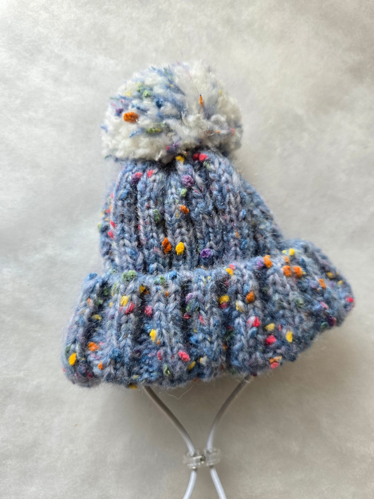 Après Ski Pompom Pet Beanie (Blue)