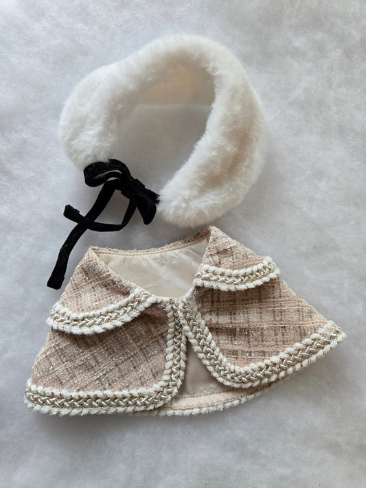Soirée Royale Pet Cape and Shawl Set