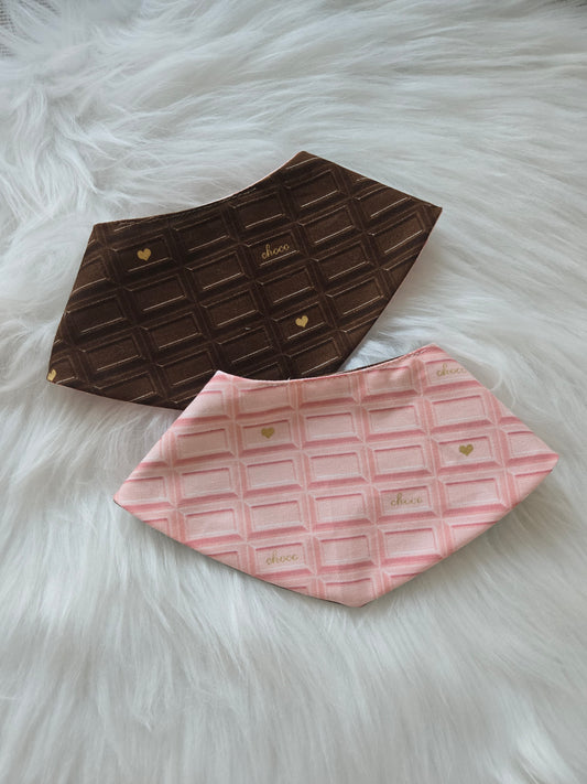 Choco Strawberry Pet Bandana (4-way wear)