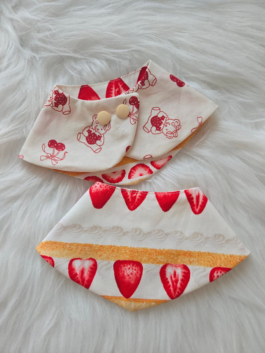 Strawberry Shortcake Pet Bandana (4-way wear)
