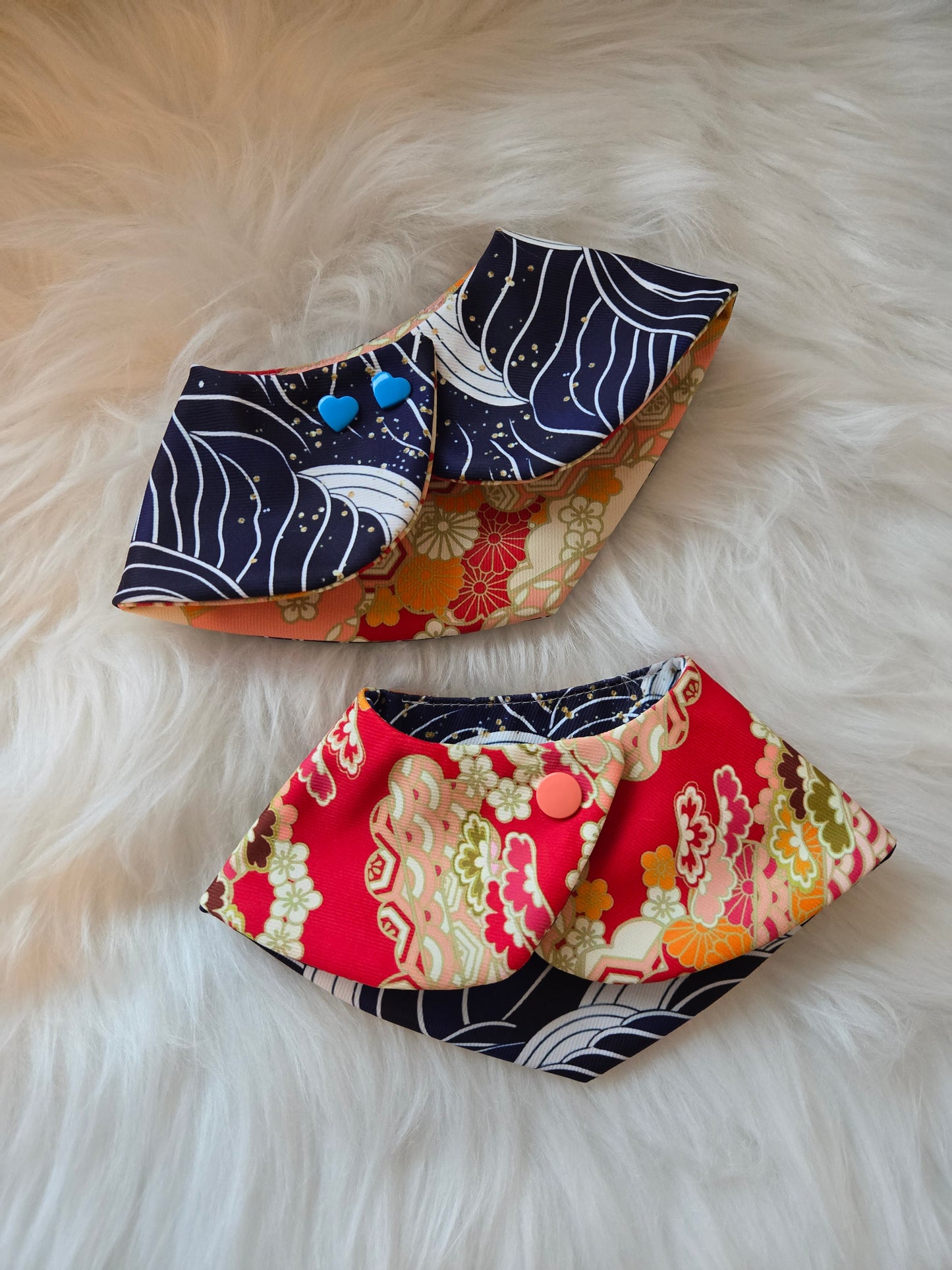 Prosperity Waves Pet Bandana (4-way wear)