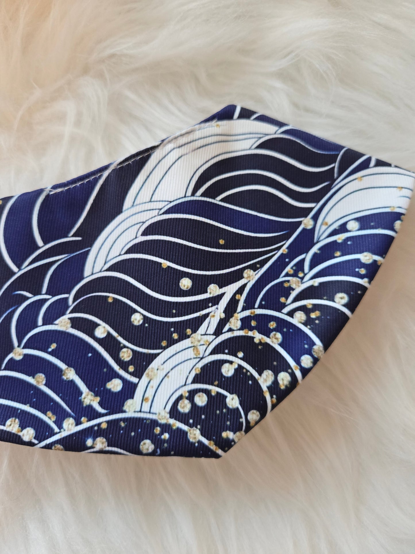 Prosperity Waves Pet Bandana (4-way wear)